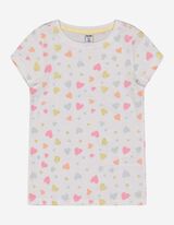 Mädchen T-Shirt - Allover-Print 