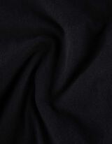 Póló - V-kivágás - fekete