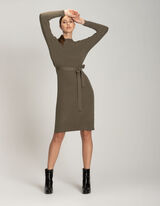 Damen Kleid - Viskose-Mix