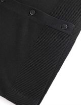 Pleteni kardigan - LENZING&trade; ECOVERO&trade; - crno