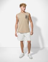 Mar&scaron;kinėliai su petne&scaron;ėlėmis - Atgalinis atspaudas - smelio spalvos