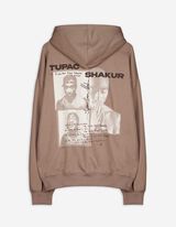 Kapucnis felső - 2Pac - világos barna