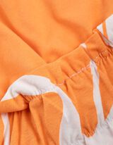 Umstandshose - Baumwoll-Mix - orange