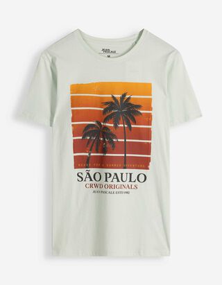 T-shirt - lichtblauw