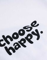 T-shirt - Impression au dos - blanc