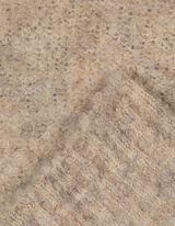 Strickpullover - Überschnittene Schultern - beige