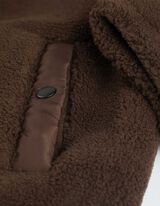 Kaput - Umjetno krzno - tamno smedja