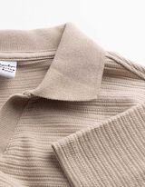 Polo - Col polo - beige