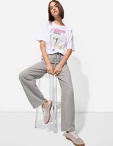 Jeans - Straight fit - grigio