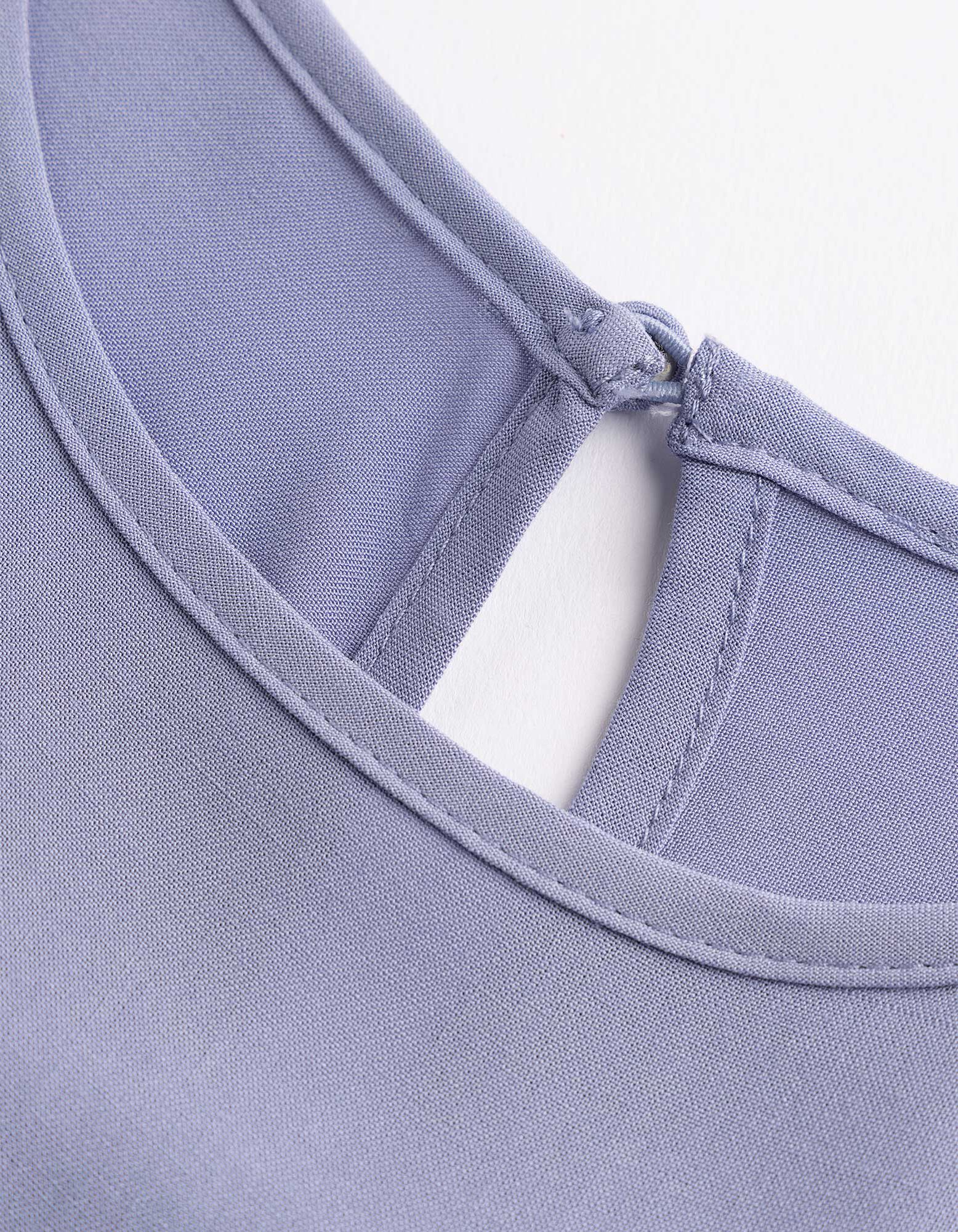 Kleid - Soft-Touch - Hellblau