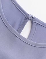 Kleid - Soft-Touch - Hellblau