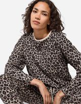 Pyžamový vrchný diel - Bavlna - bezova