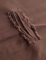 Hose - Used-Look - Braun