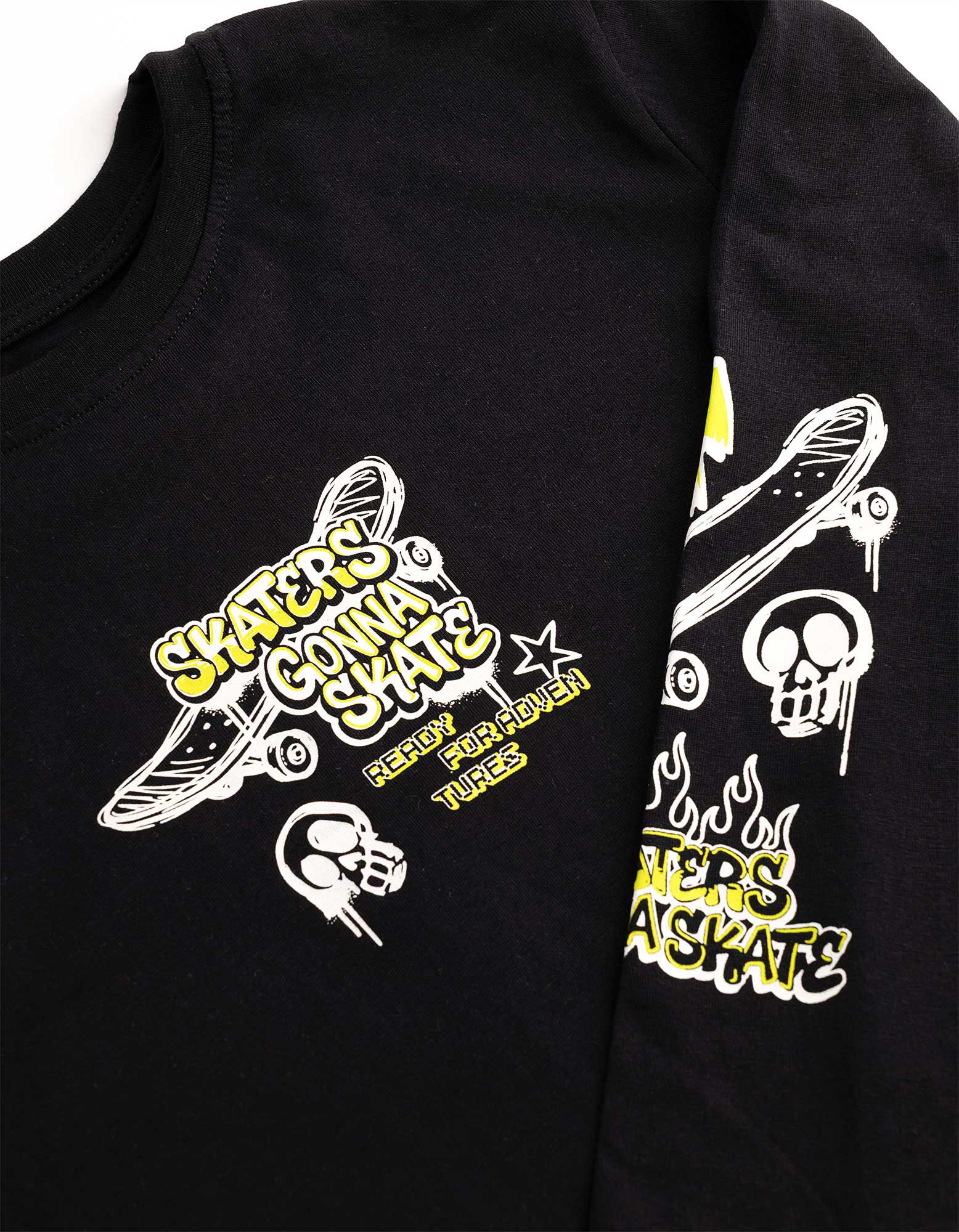 Langarmshirt - 5er-Pack