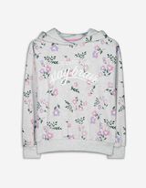 bluza z kapturem - Loose Fit - jasny szary