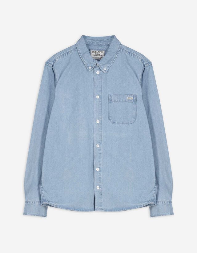 Chemise - Denim - Bleu clair