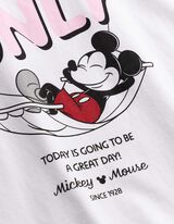 T-Shirt - Mickey Mouse - wei&szlig;