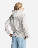 Felpa con cappuccio - Tasca a marsupio - grigio chiaro