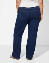 Džíny - Široké nohavice - tmave modra