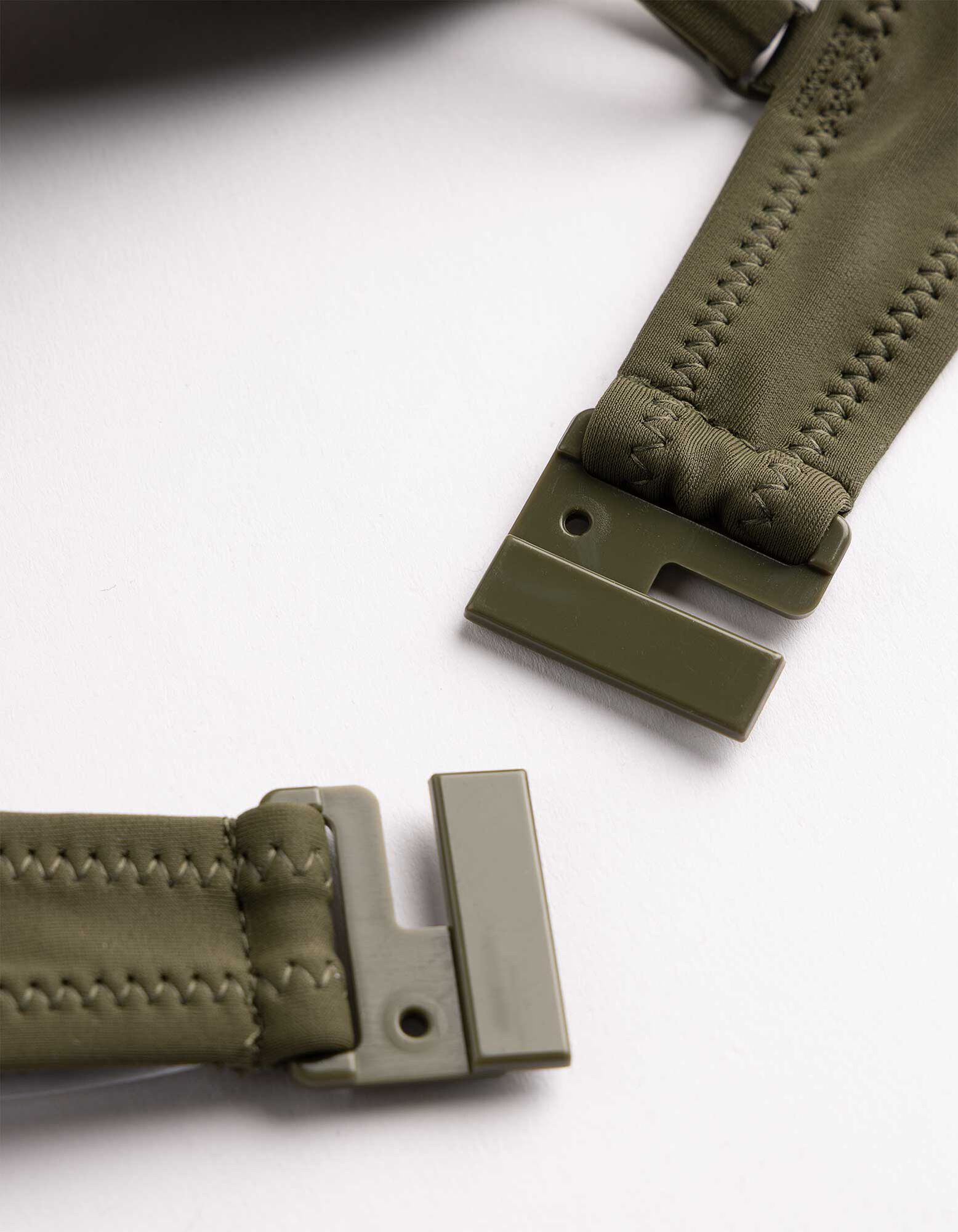 Bikinitop - Verstellbare Tr&auml;ger - dunkelgr&uuml;n