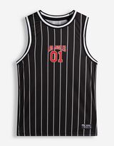 Tanktop - Mesh - schwarz
