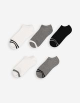 Sneakersocken - 5er-Pack