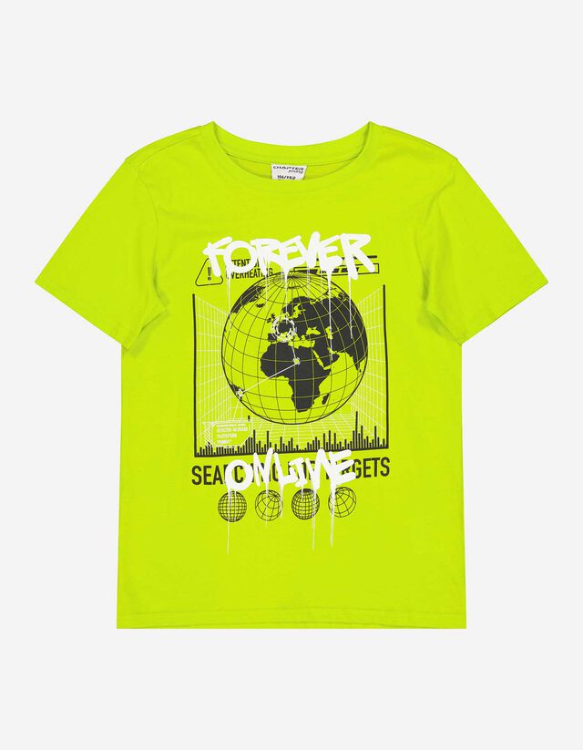 T-shirt - Stampa - verde chiaro