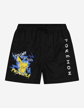 Plavky - Pok&eacute;mon - cierna
