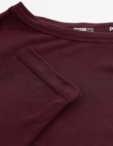 Langarmshirt - Atmungsaktiv - Lila