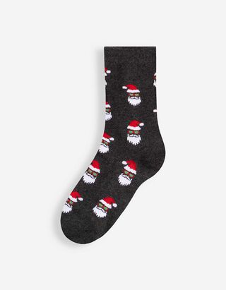 Socken - gemustert - Dunkelgrau