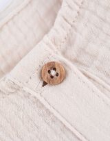 Bluză - Muselină - Alb