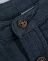 Hemd - Baumwolle - türkis