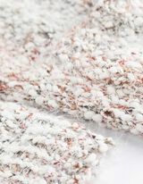 Cardigan - Plüsch - weiß