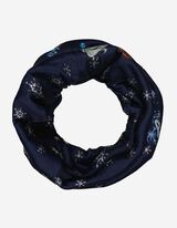 Sciarpa ad anello - Frozen - blu scuro