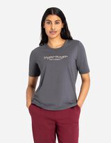 Tricou - Broderii - Gri inchis