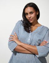 Blúz - Elszórt mintás - feher