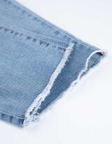 Capri nohavice - 7/8 dĺžka - modra