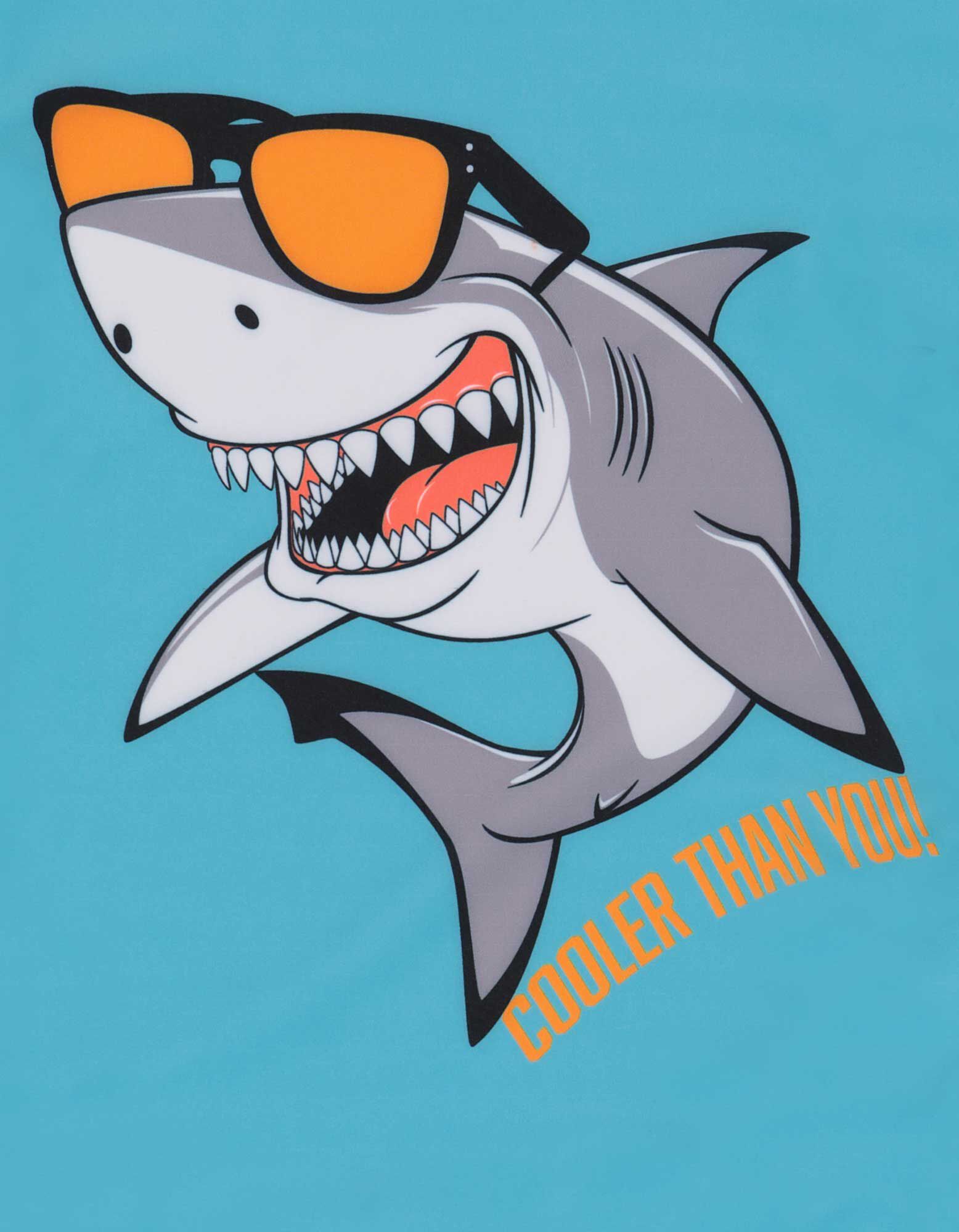 Jungen Bade Set aus T-Shirt und Shorts - UV 50+