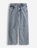 Jeans - Used-Look - blau