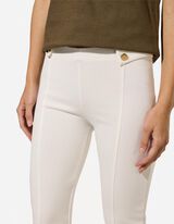 Leggings - Viskose-Anteil - Off-White
