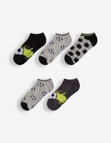 Calze sneakers - Confezione da 5 pezzi