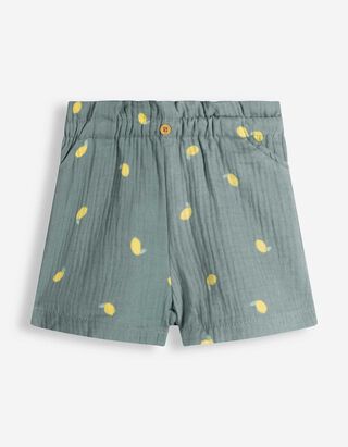 Shorts - Musselin - Petrol