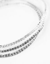 Narukvica - 3 u pakovanju - srebrno