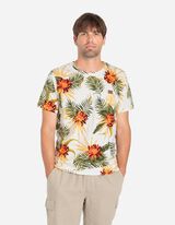 Majica kratkih rukava - Amblem brenda - bela