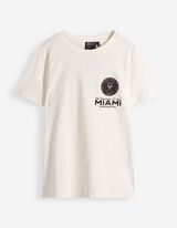 T-shirt - Inter Miami - Blanc cass&eacute;