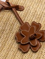 Tasche - Stroh - Beige