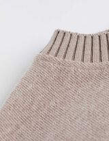 Pullover - Misto cotone - beige