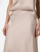 Midirok - Effen - Beige