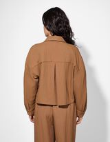 Halenka - Jednobarevné - svetle hneda