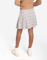 Rakott szoknya - Szembehajt&aacute;sos - b&eacute;zs